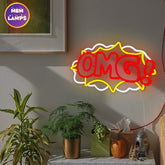 Omg neon sign
